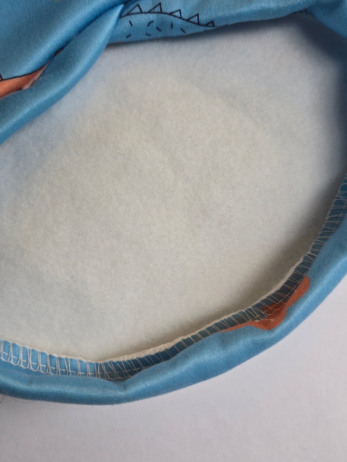 🦕 Sudadera Dino Azul Sin Gorra