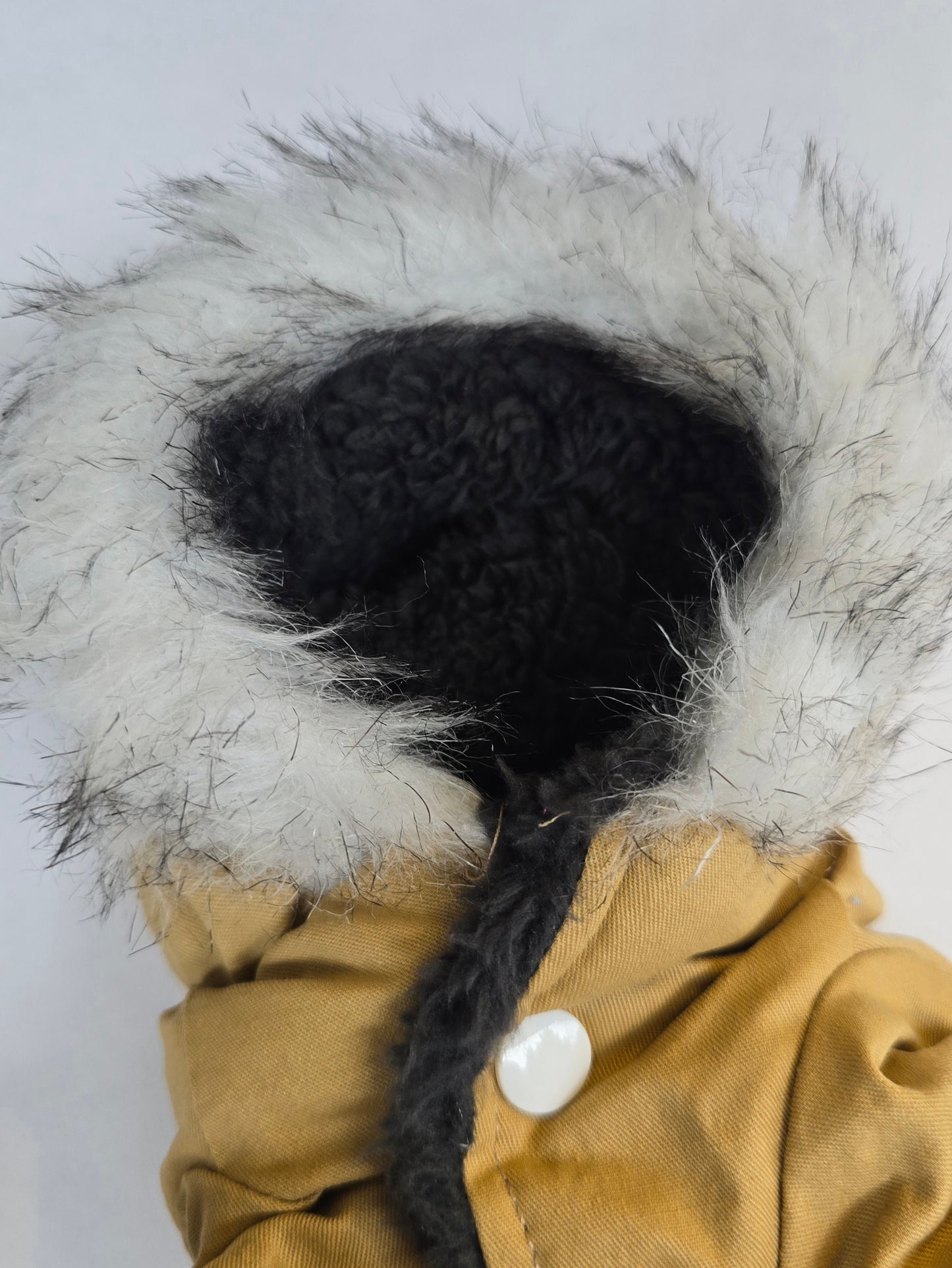🐻 Chamarra tipo parka camel