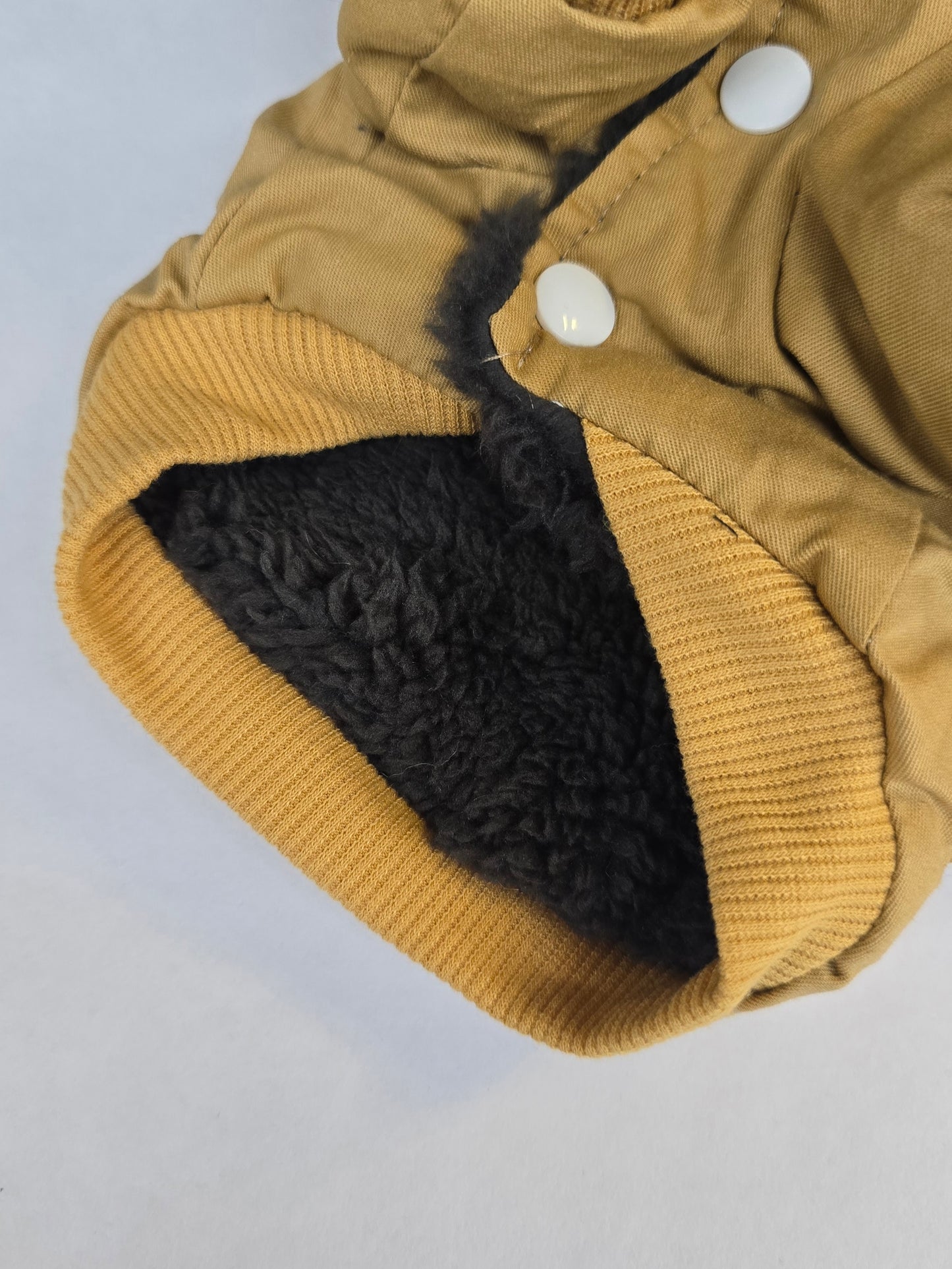 🐻 Chamarra tipo parka camel
