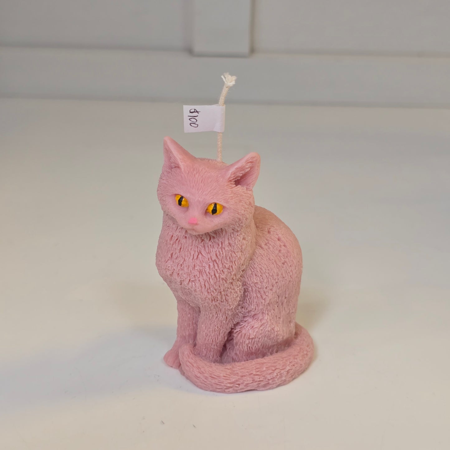 🌸✨ Vela Gatito Sentado