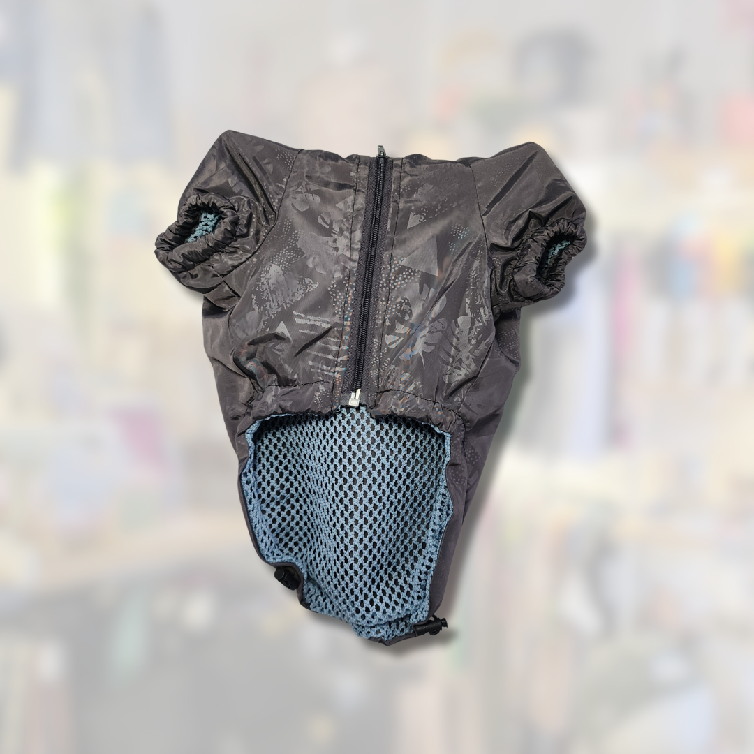 Impermeable NO BAD DAYS Gris para Perrito