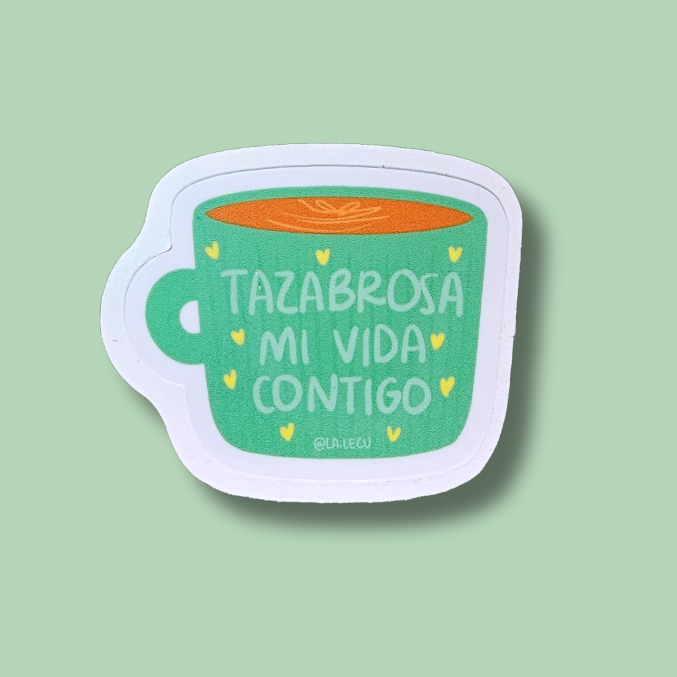 Sticker Tazabrosa Mi vida Contigo