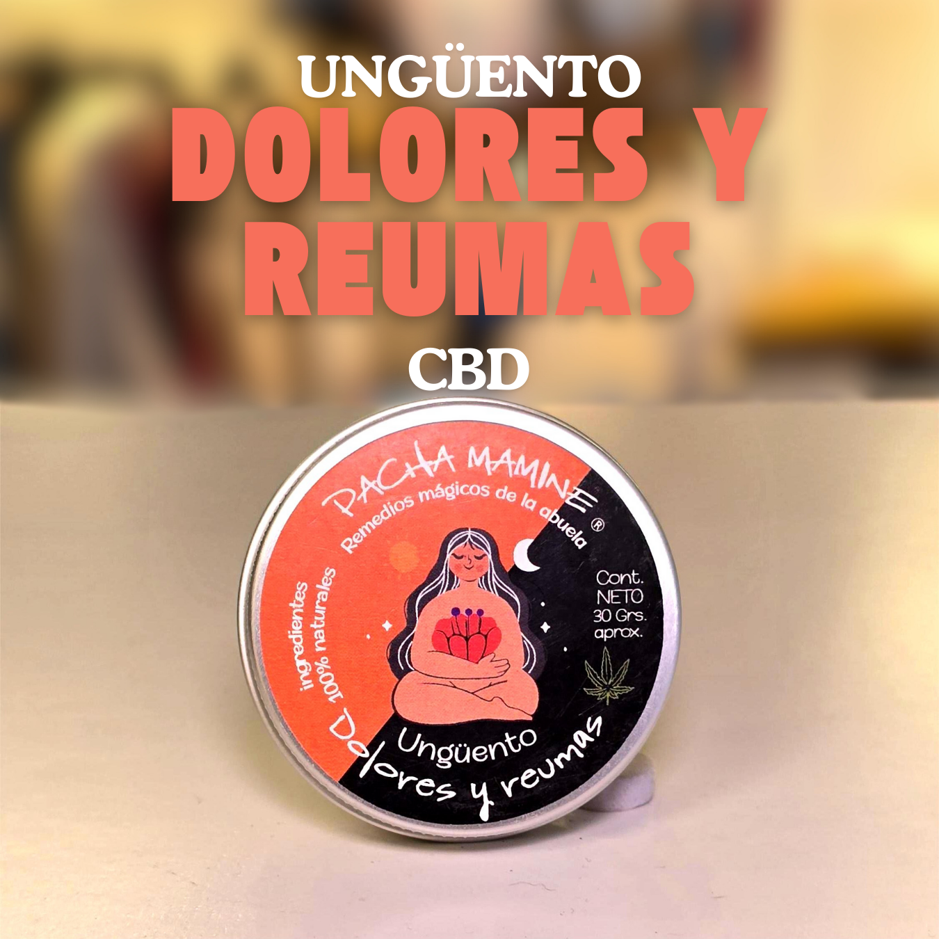 Ungüento DOLORES Y REUMAS CBD