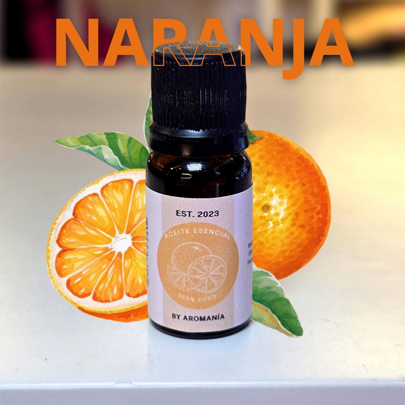 Aceite Esencial Naranja Para Difusor - 10ml