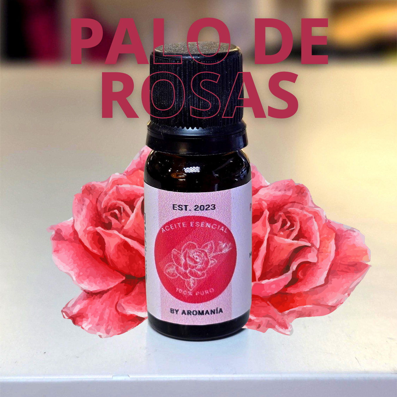 Aceite Esencial Palo de Rosas Para Difusor - 10ml