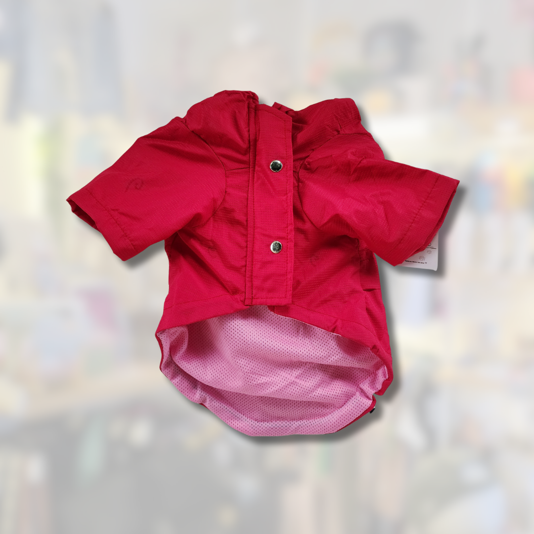Impermeable JUST BE COOL rosa para Perrito