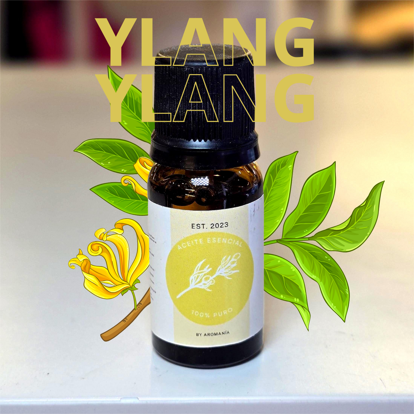 Aceite Esencial Ylang Ylang Para Difusor - 10ml