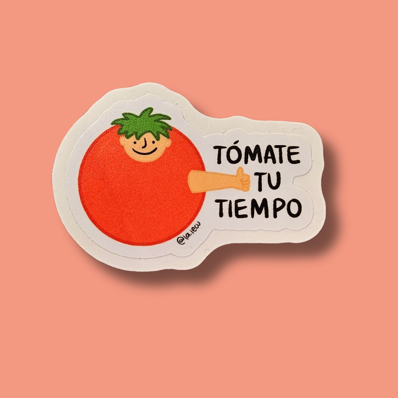 Sticker Tomate Tu Tiempo