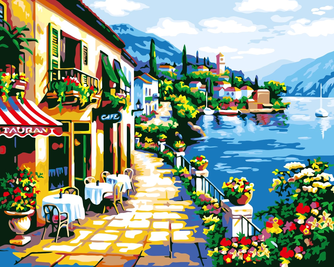 Paint by Numbers - Callejon Costa