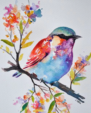 Paint by Numbers - Pajaro de Primavera