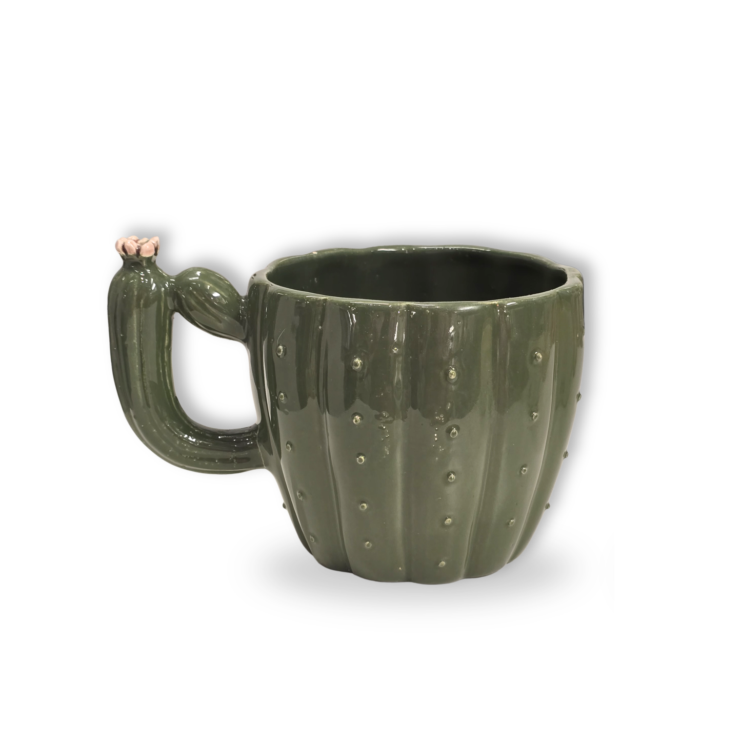 Taza Cactus Verde - Hecha a mano 🌵