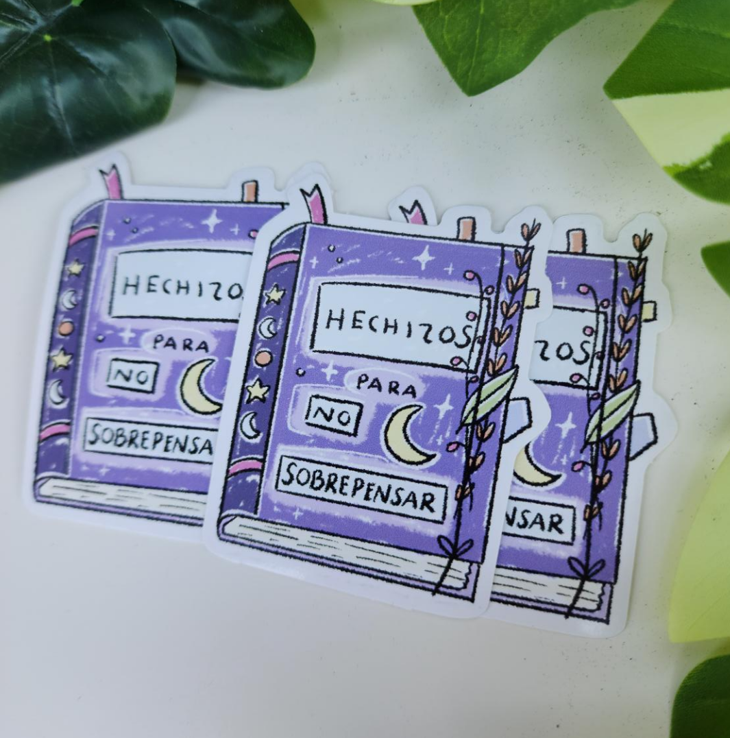 Sticker Hechizos Para No Sobrepensar