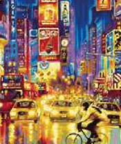 Paint by Numbers - Times Square
