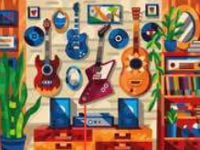 Paint by Numbers - Instrumentos Musicales