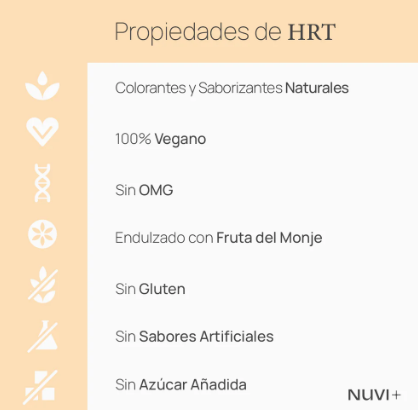 Gomitas HRT - Omega 3 + Coenzima Q10 + Cúrcuma + Vit. C + Vit. D3