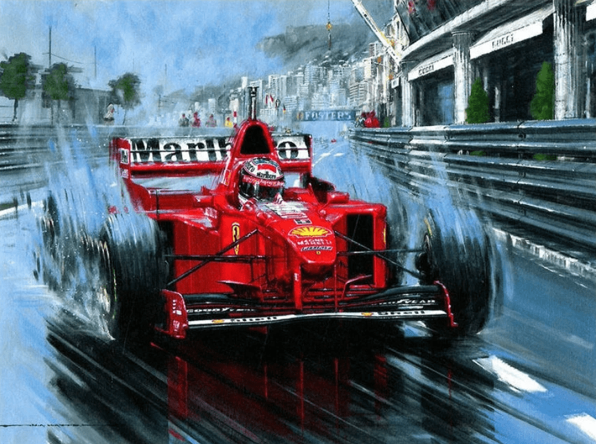 Paint by Diamonds - Auto de Carreras