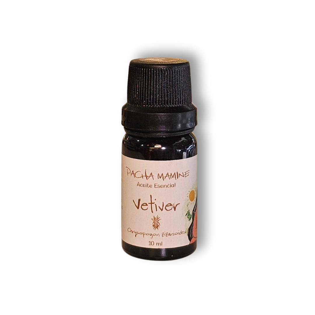 Aceite Esencial "VETIVER" grado terapeutico.