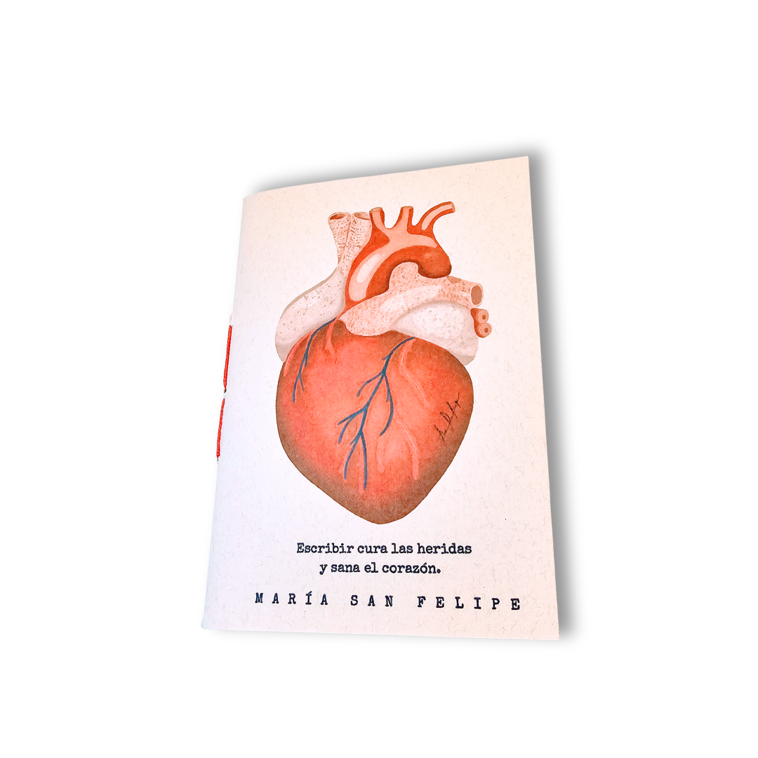 Libreta de Bolsillo "Escribir cura las heridas y sanan el corazón"