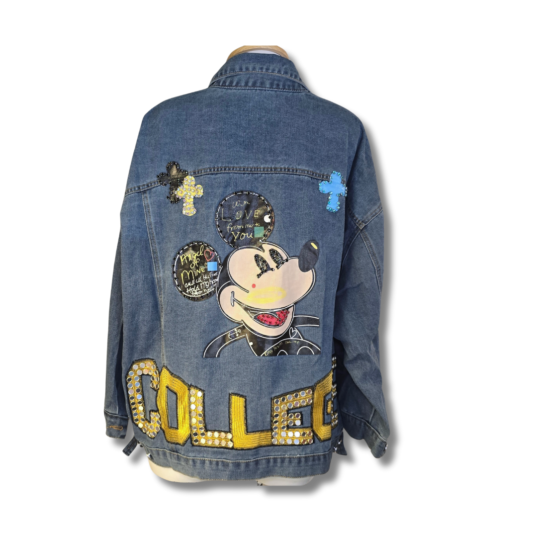 Chamarra Denim College Dream