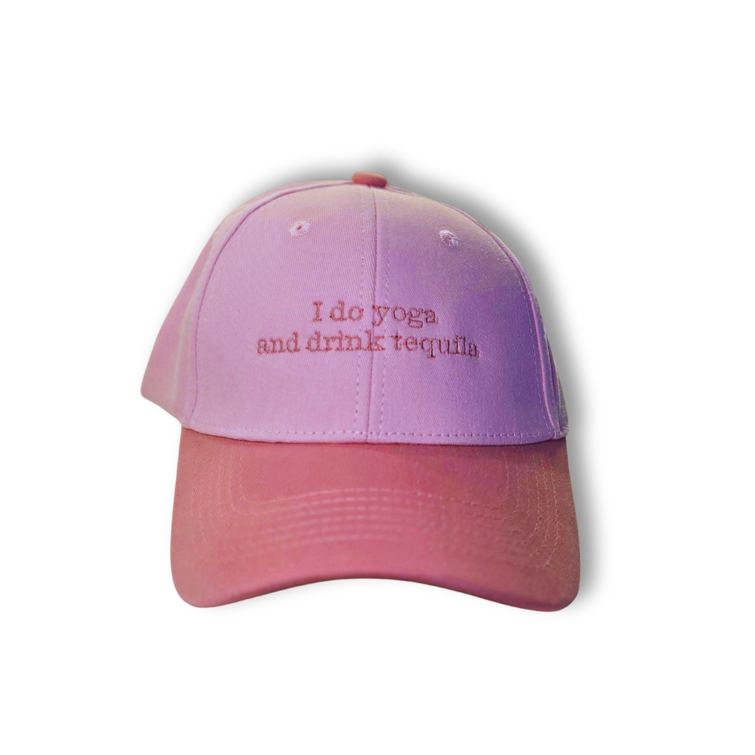 Gorra "I do Yoga and drink Tequila"