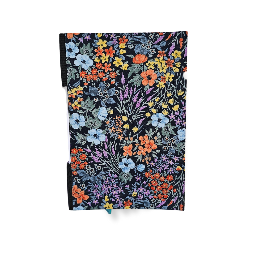 Libreta Pasta Dura Cosida | Flores