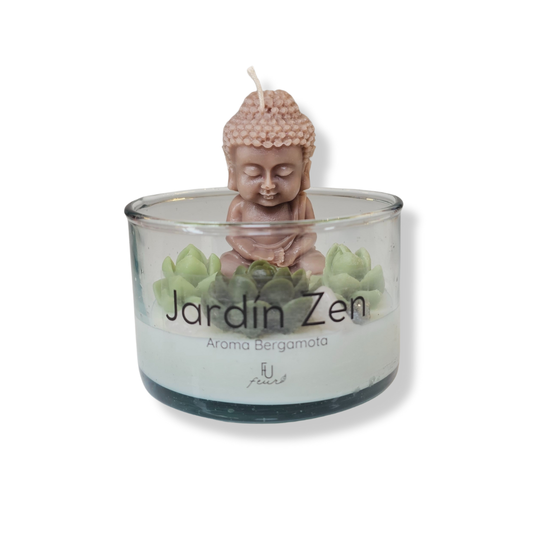 🧘♂️ Vela Jardín Zen Buda Café