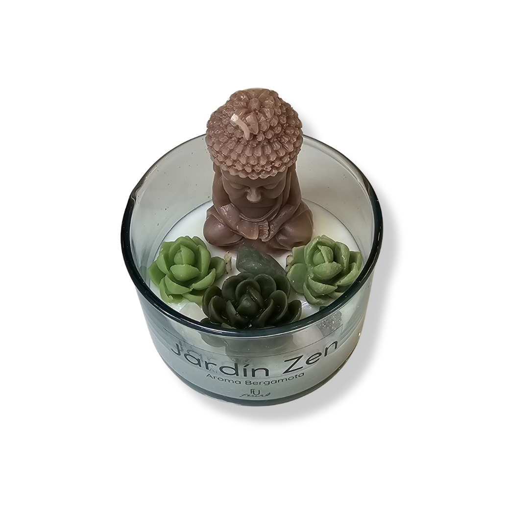 🧘♂️ Vela Jardín Zen Buda Café