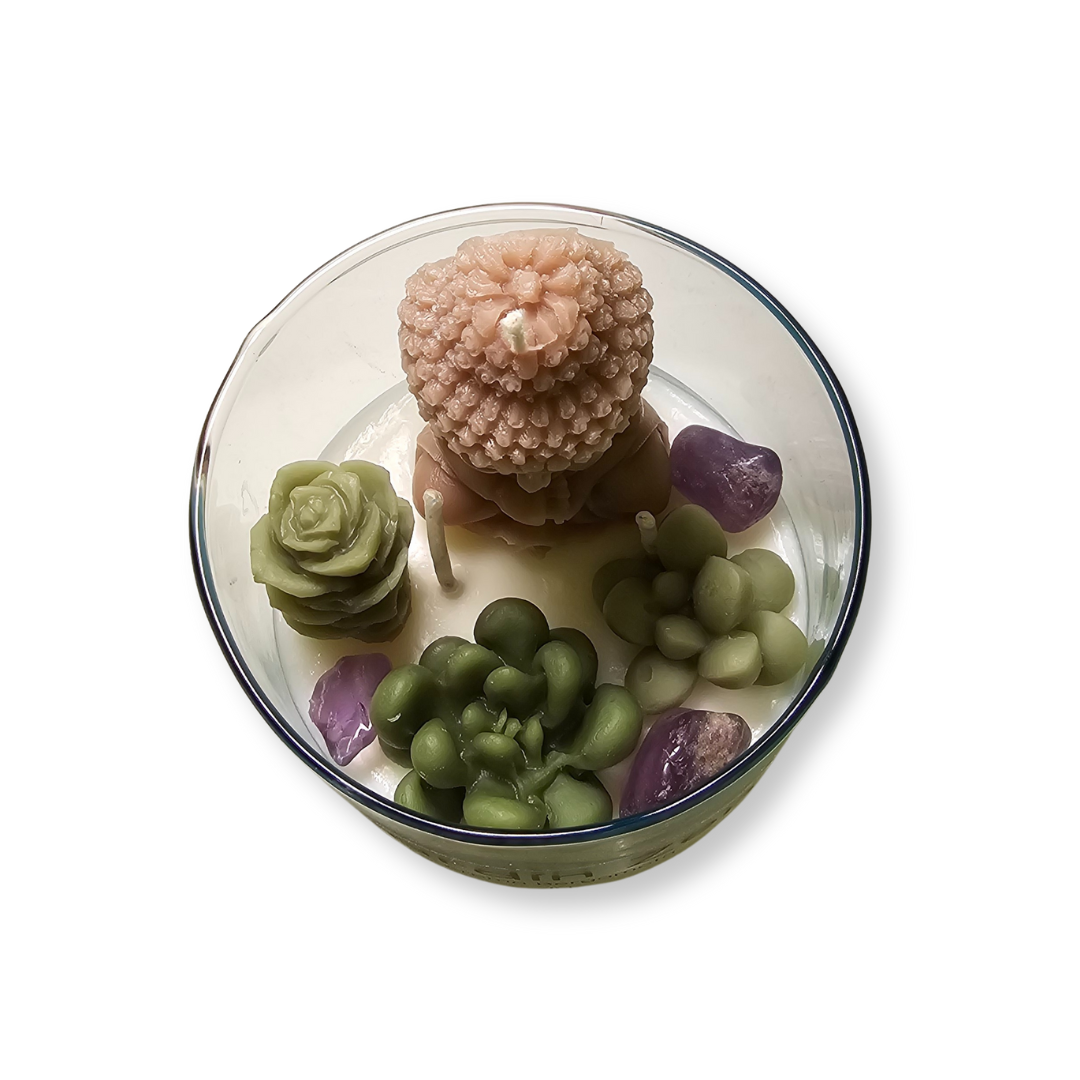 🧘♂️ Vela Jardín Zen Buda Café