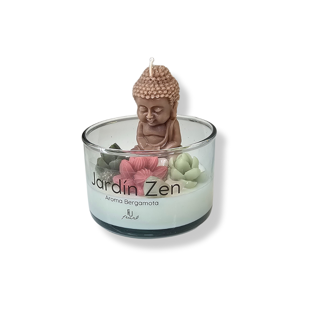 🧘♂️ Vela Jardín Zen Buda Café