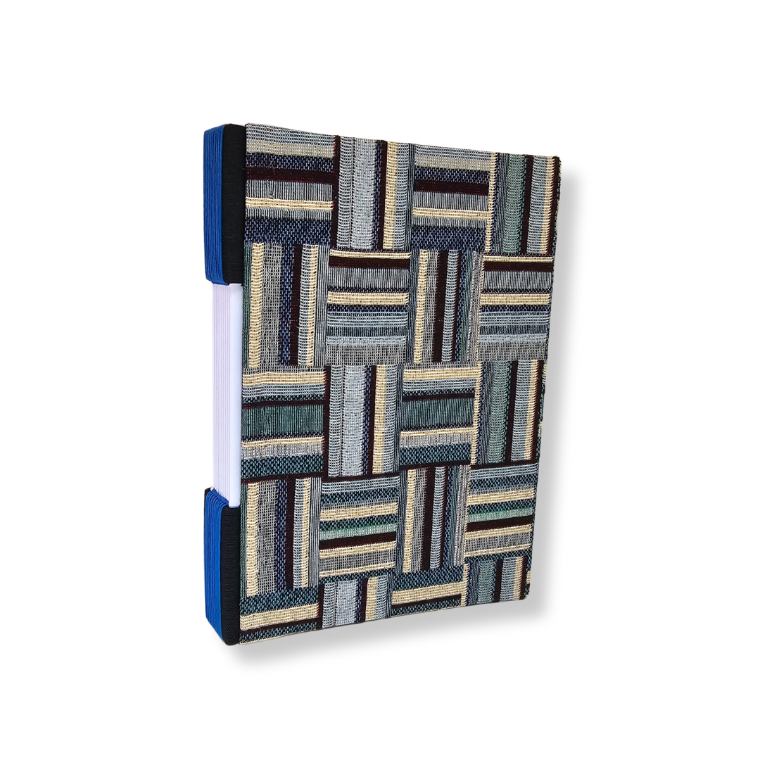 Libreta Pasta Dura Cosida | "Trama Azul"