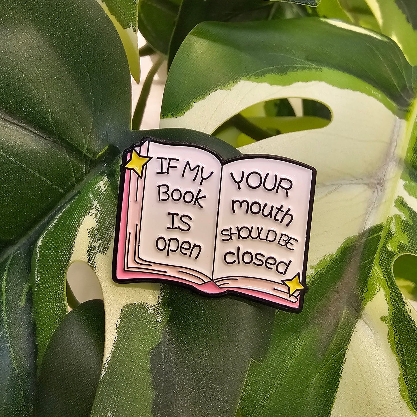 Pin | Book Open .... Mouth closed
