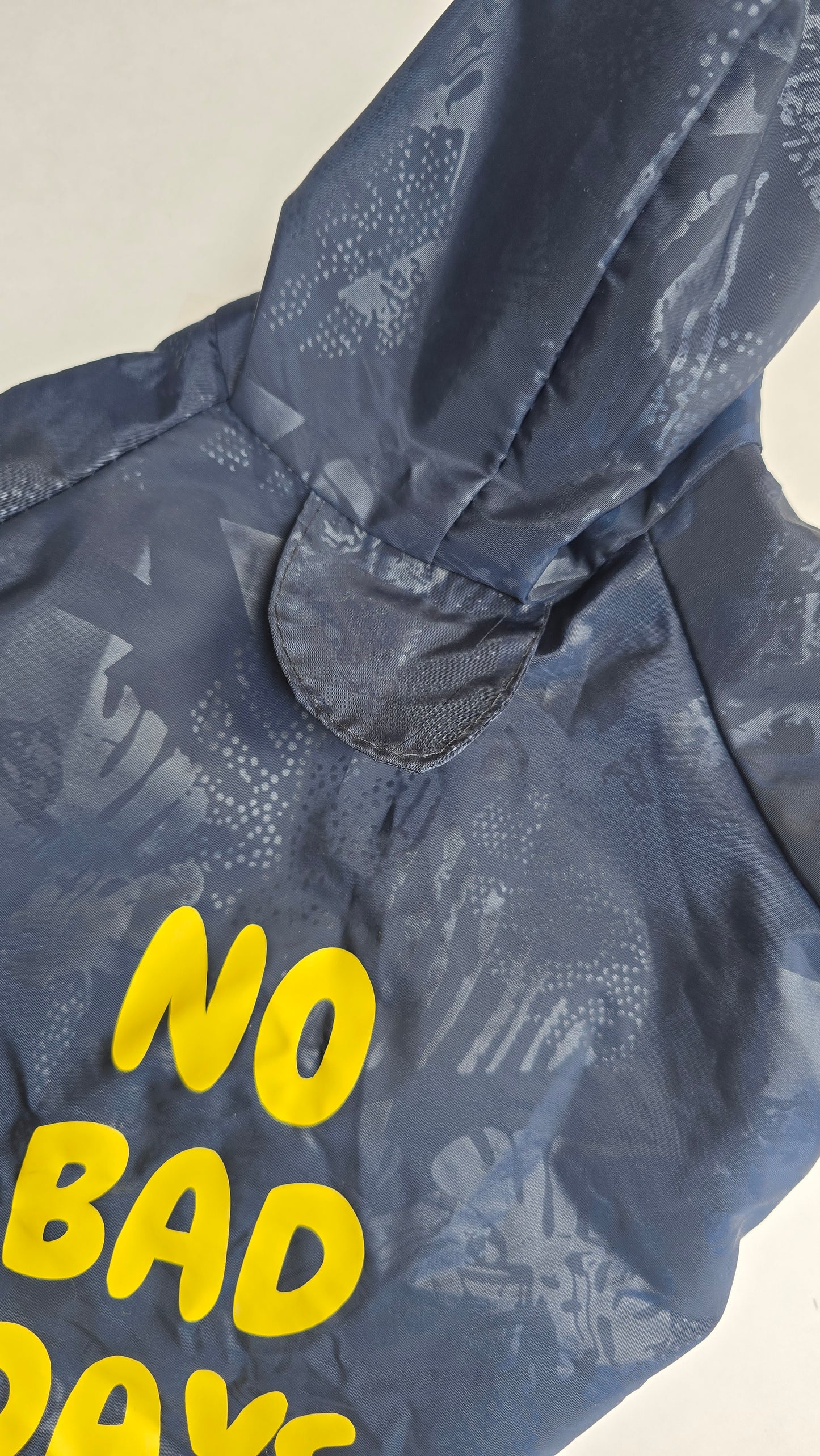 Impermeable NO BAD DAYS Azul para Perrito