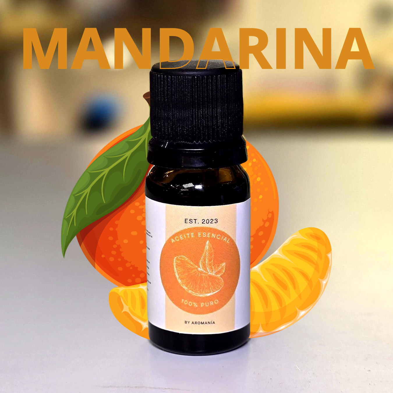 Aceite Esencial MANDARINA Para Difusor - 10ml