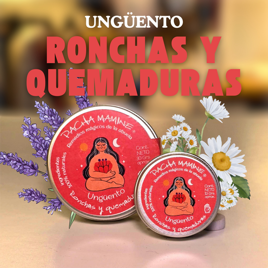 Ungüento para RONCHAS Y QUEMADURAS