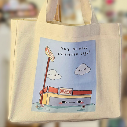 Tote "Voy al OXXO"