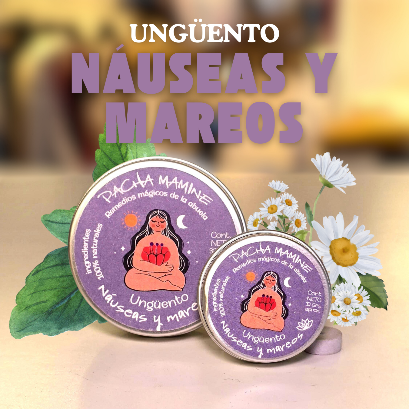 Ungüento NAÚSEAS Y MAREOS