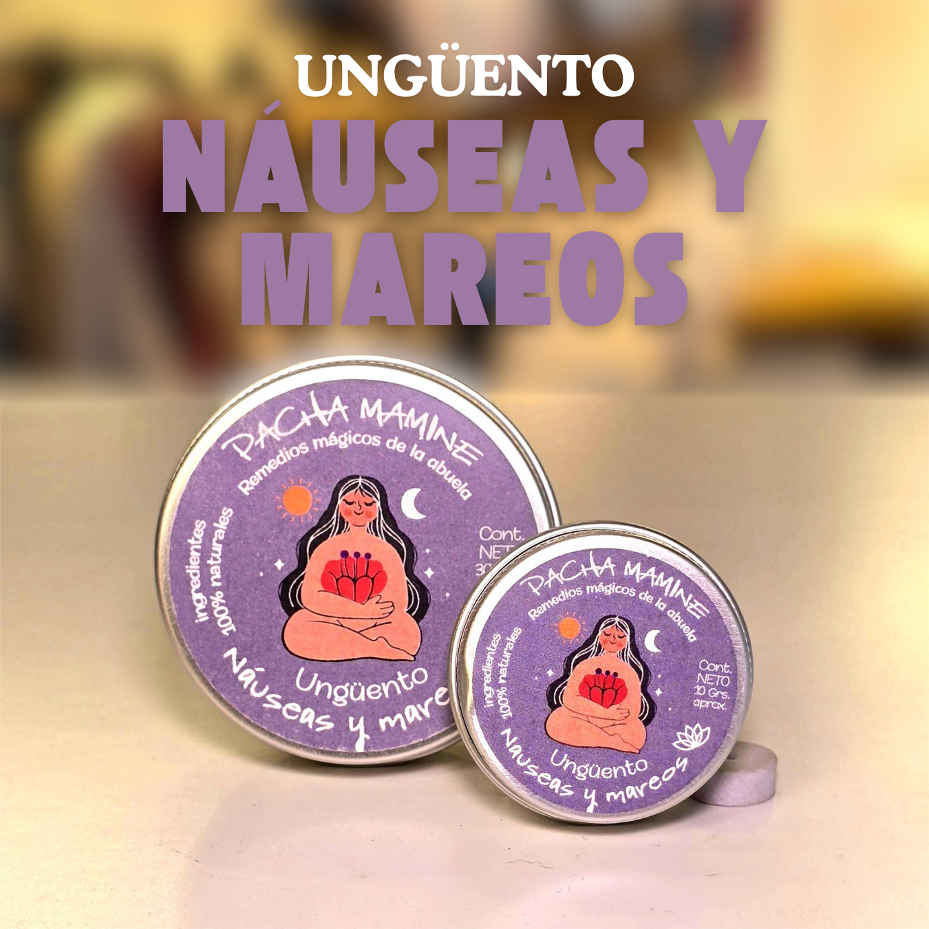 Ungüento NAÚSEAS Y MAREOS