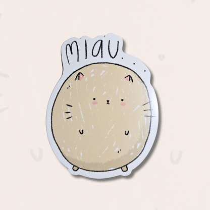Sticker Miau