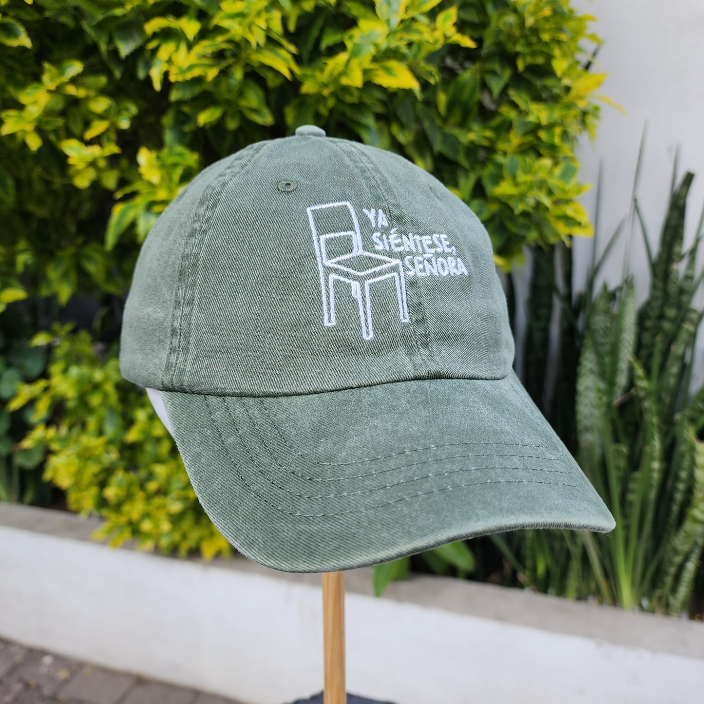 Gorra Sientese Señora Verde