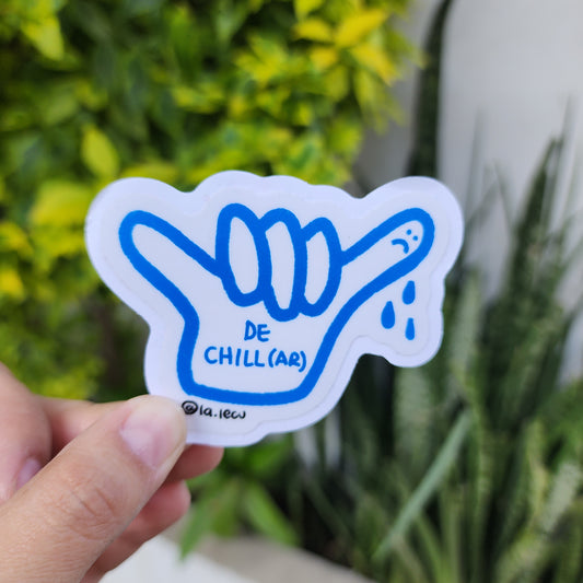 Sticker De Chill