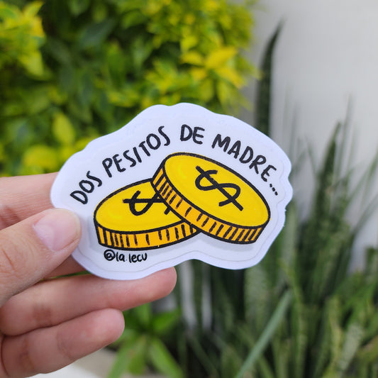 Sticker Dos Pesitos
