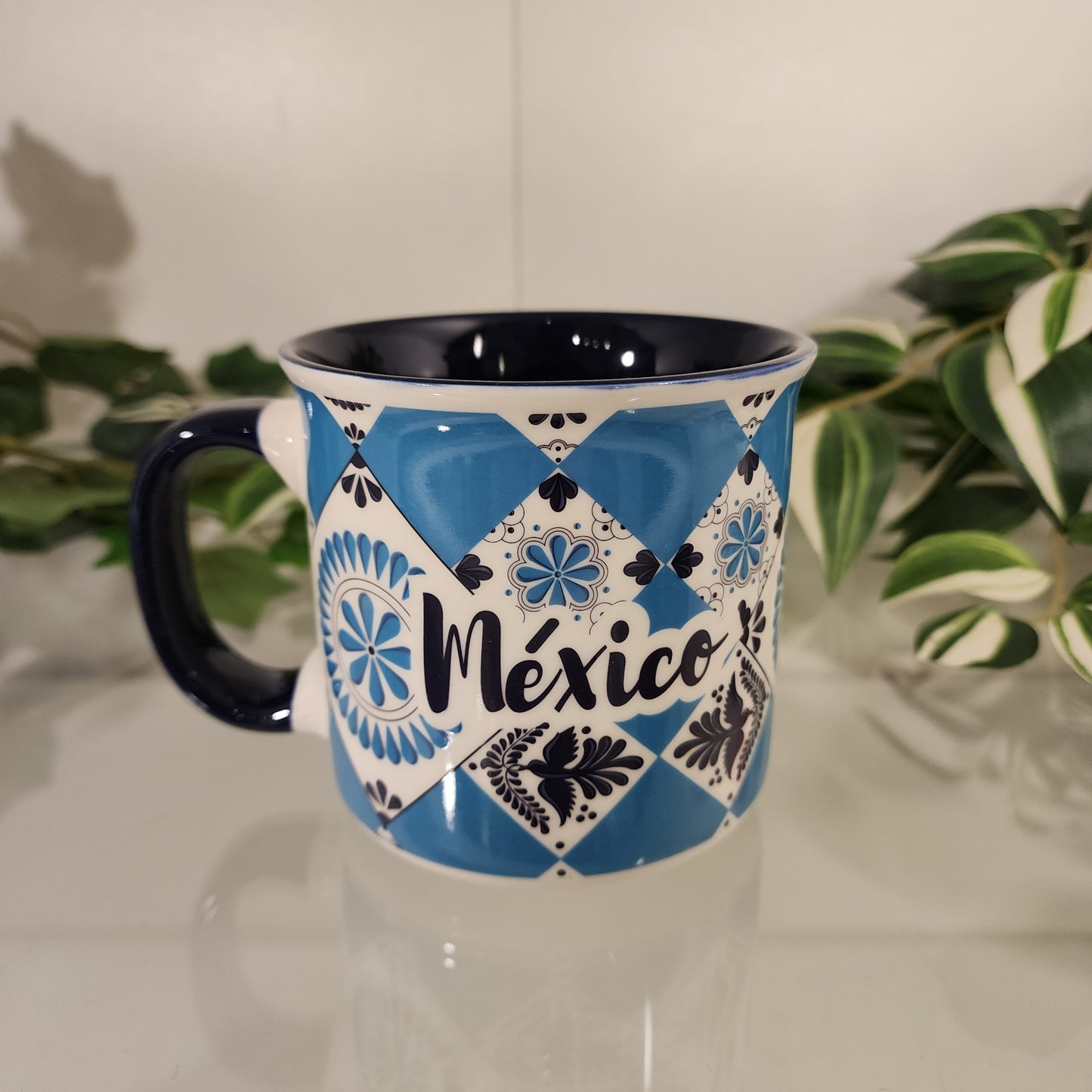 Taza Jumbo México Azul Cielo