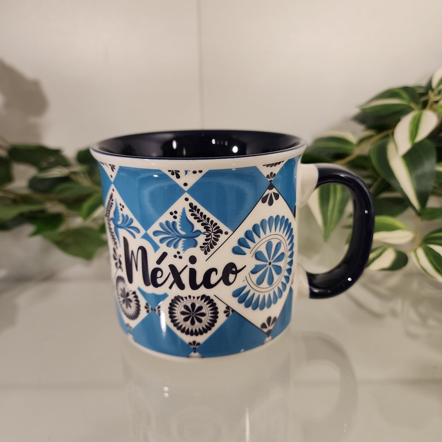 Taza Jumbo México Azul Cielo