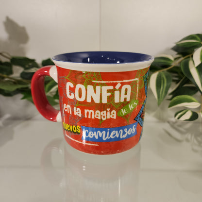 Taza Jumbo "Nuevos Comienzos"