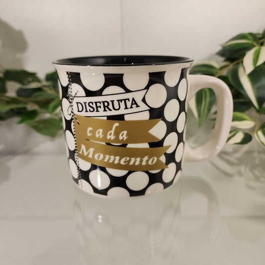 Taza Jumbo "Disfruta cada momento"