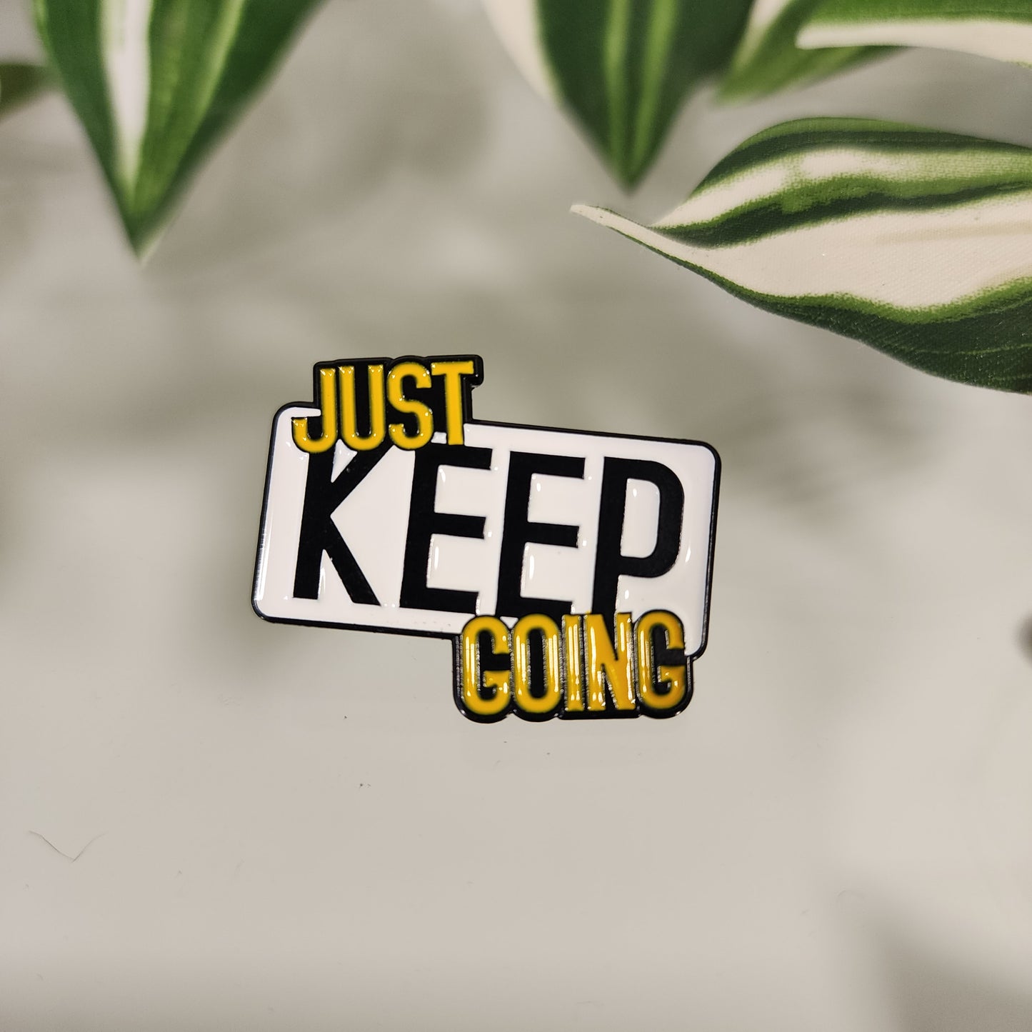 Pin Just Keep Going