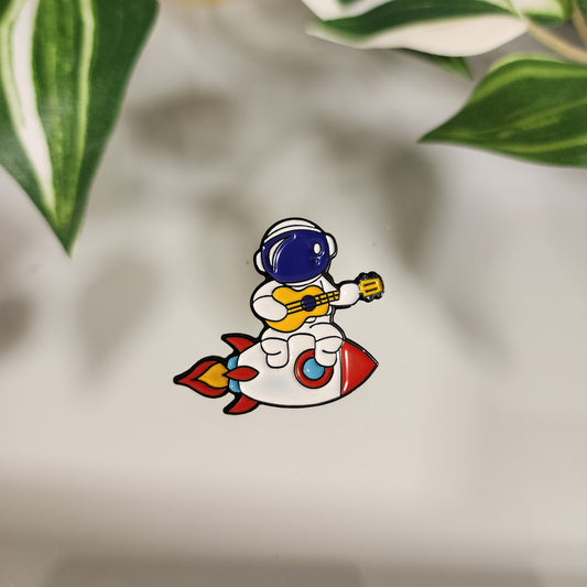 Pin Astronauta Guitarra