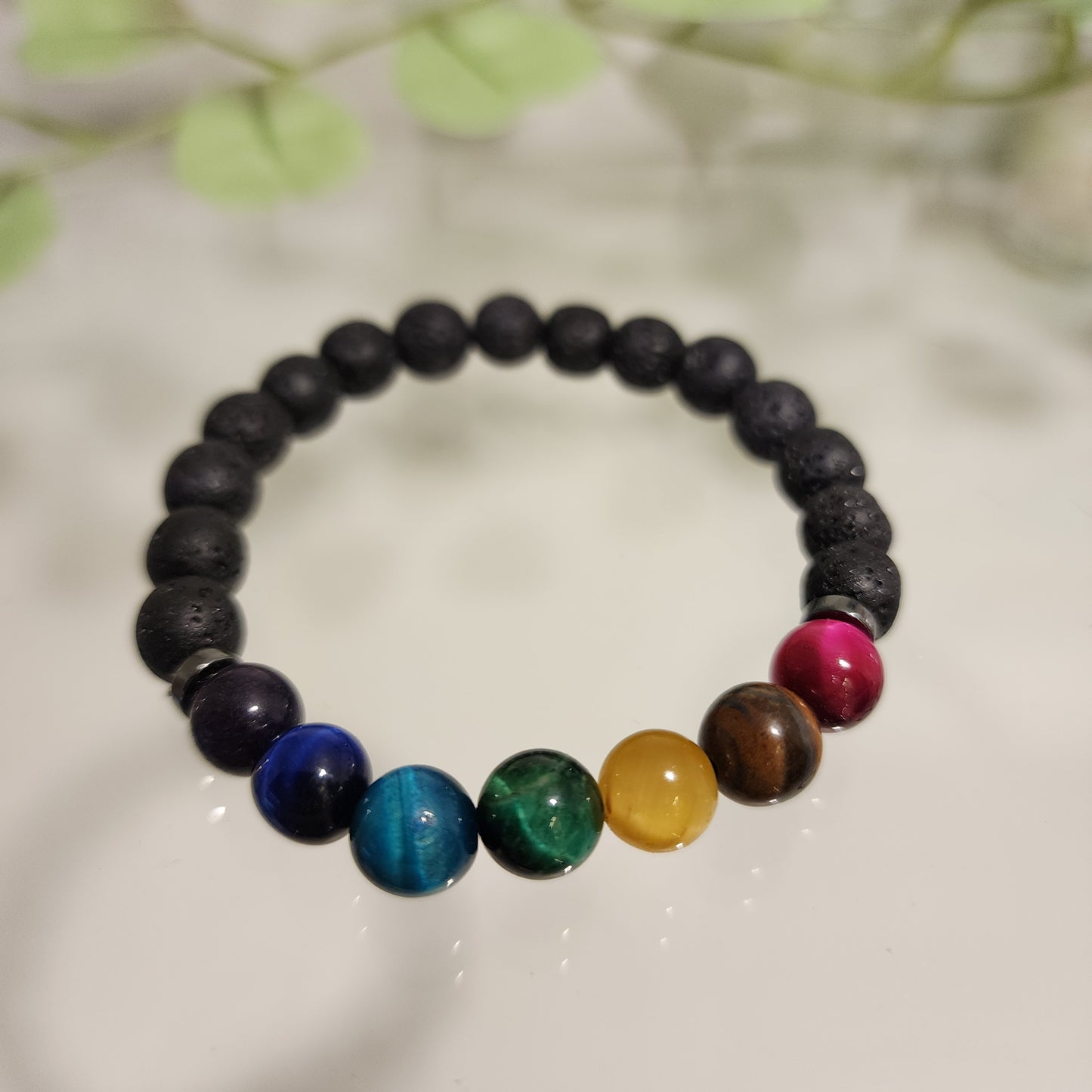 Pulsera Chakras - Volcanica