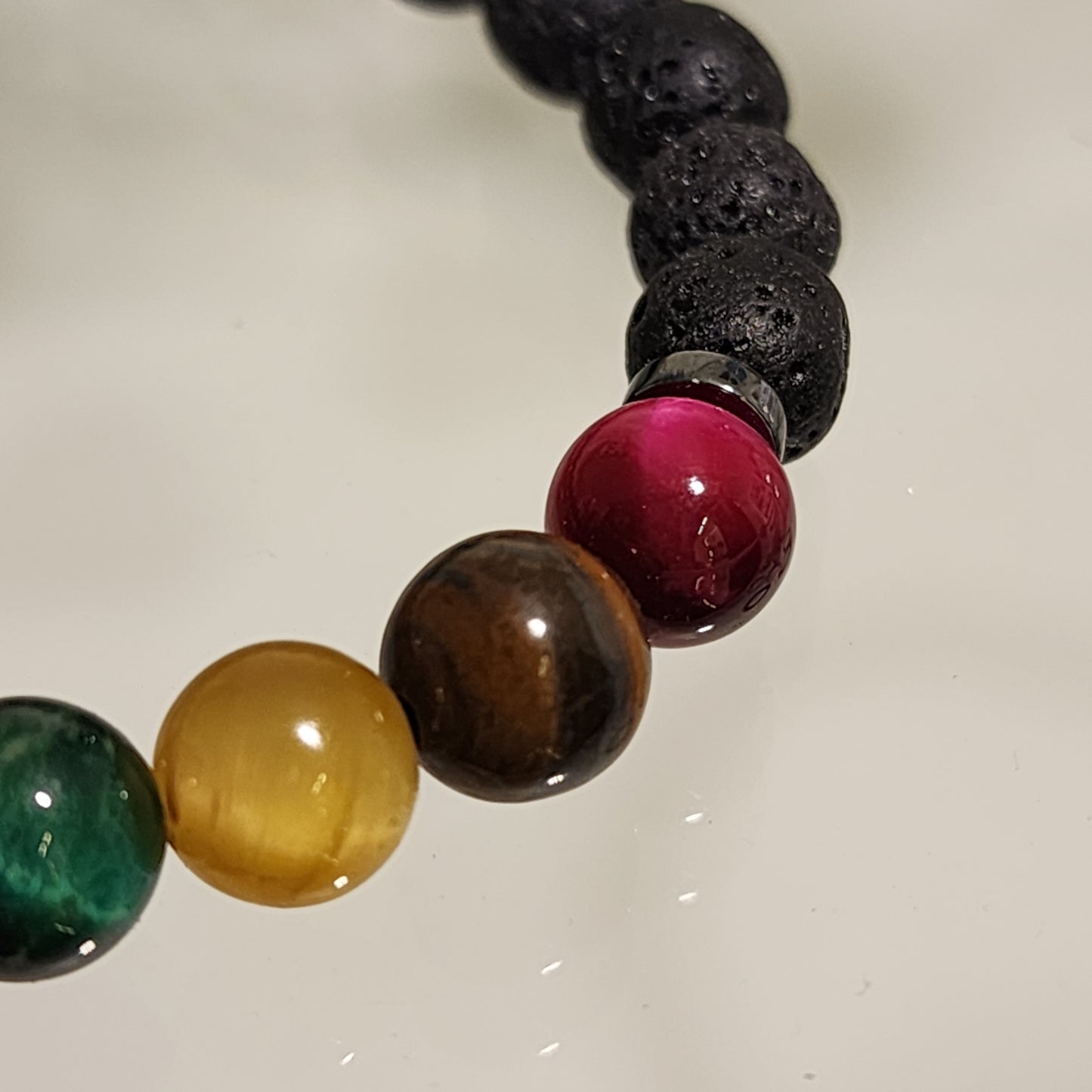 Pulsera Chakras - Volcanica