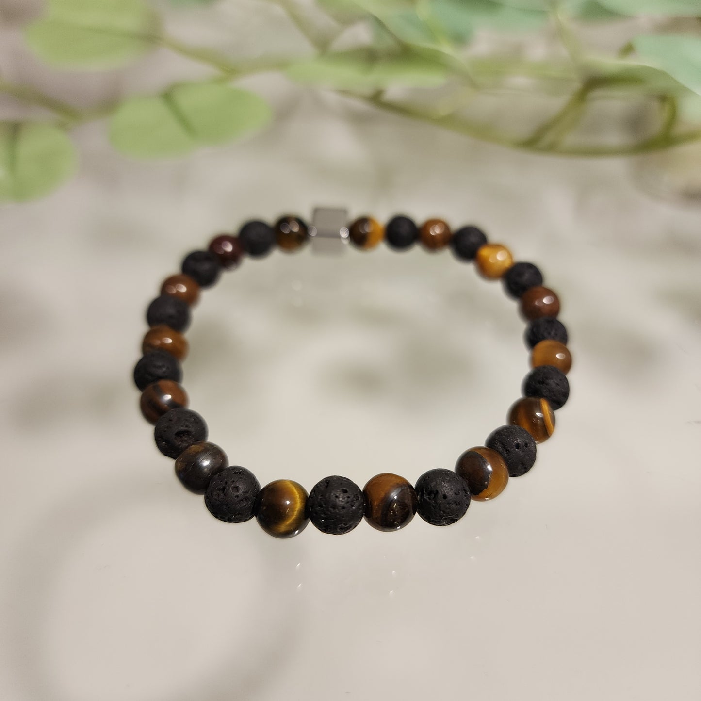 Pulsera Ojo de Tigre - Volcanica